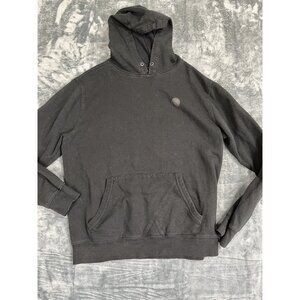 Volcom Mens Black Pullover Hoodie With Kangaroo Pocket L